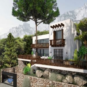 Строительство виллы в коттеджном поселке «Chaire Village» фото строительства дома