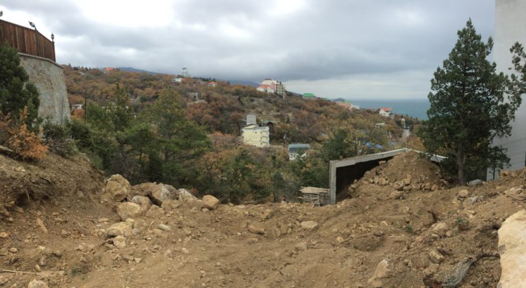 Строительство дома в Алупке фото со стройки дома